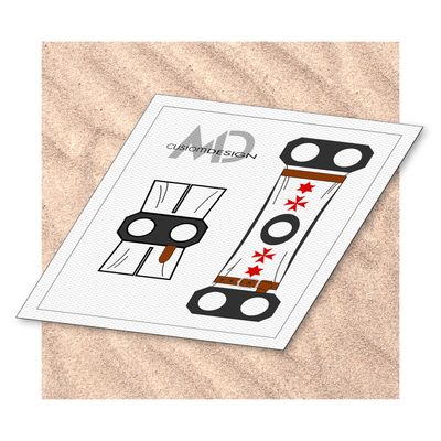 Tunika Rycerza - Krzyżowiec z Czerwoną Gwiadą / Cross with the Red Star Knight Tunic