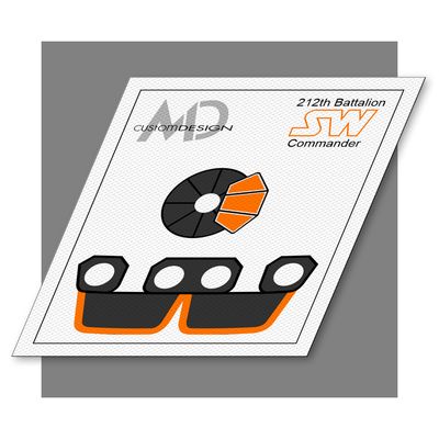 212th kama i pauldron Clone Commander Umbra