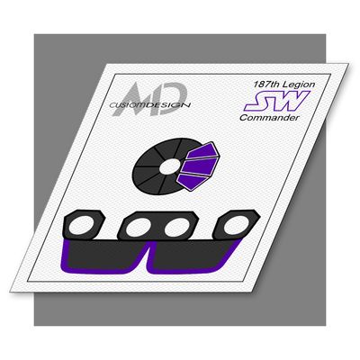 187th kama i pauldron Clone Commander Umbra