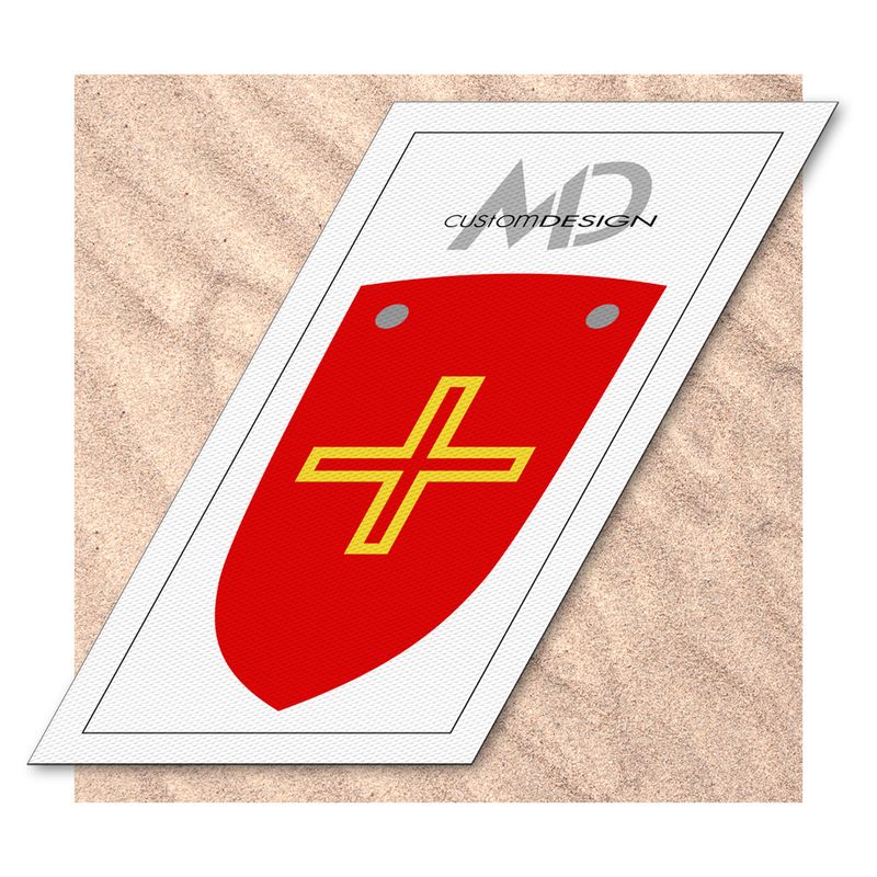 Flaga Zakonu Św. Tomasza z Akki / Flag of the St. Thomas Knights
