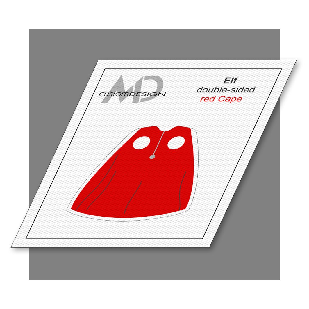 Pelerynka czerwona dwustronna Elfa / Elf double-sided red cape