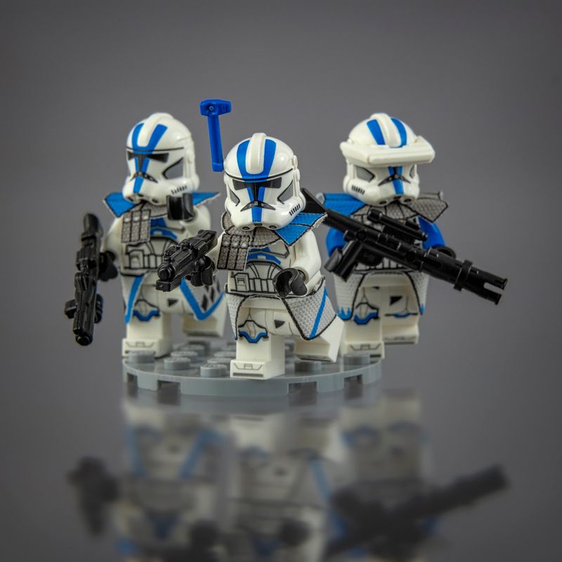 Drużyna żołnierzy klonów 501st Legionu / 501st clone troopers squad