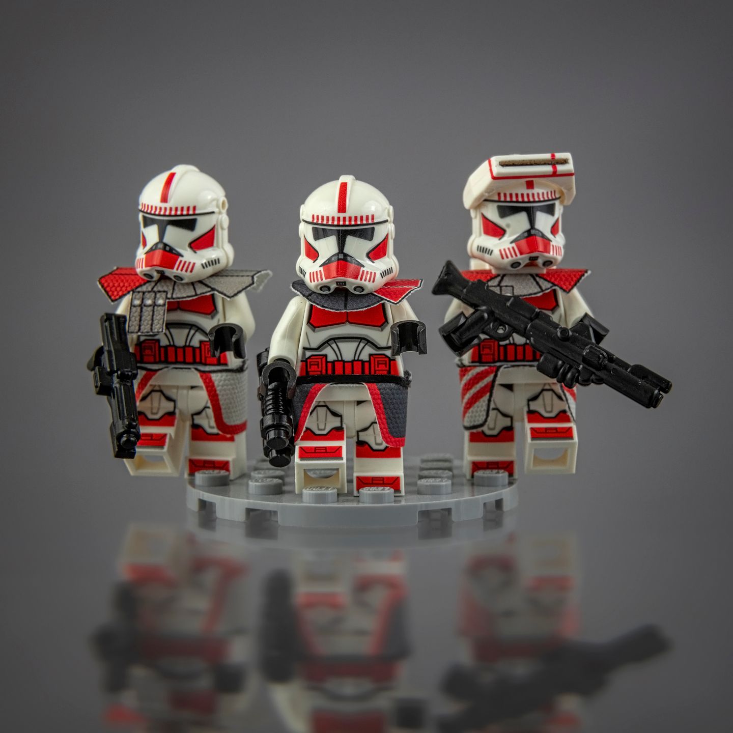 Drużyna żołnierzy klonów z Gwardii Coruscant / Coruscant Guard clone troopers squad