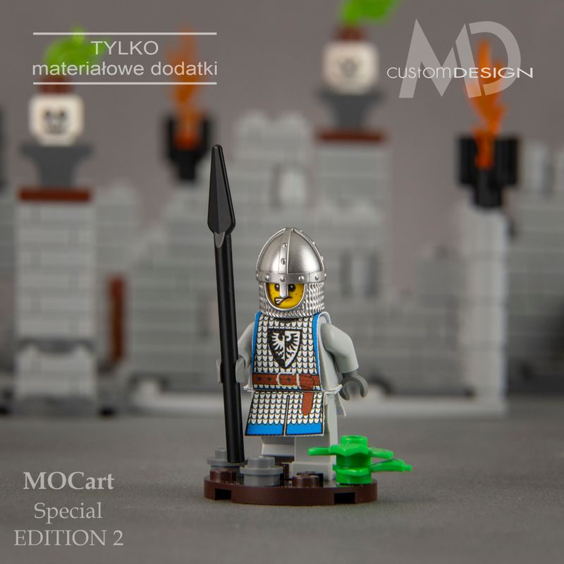 Tunika rycerza - Black Falcon Knight