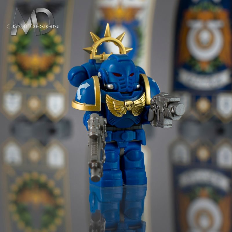 Pancerz Space Marine Tactical Ultramarine i bronie