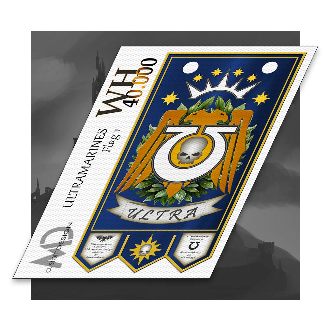 Flaga Ultramarines