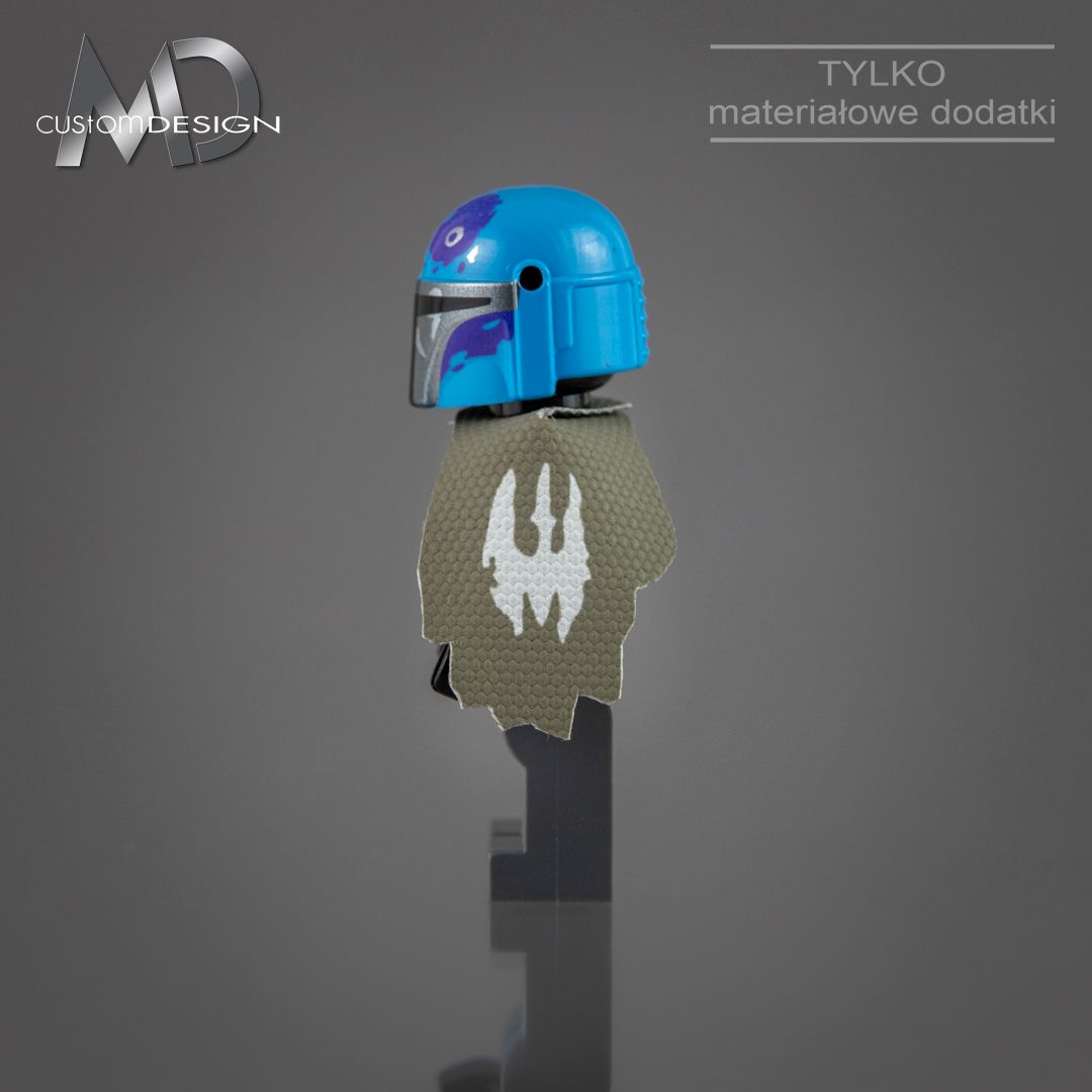 Death Watch cape i pauldron (kolor olive green)