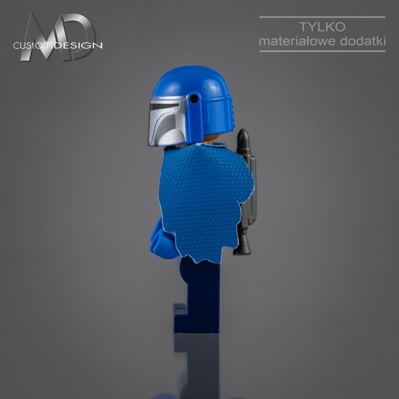 Cape i pauldron (kolor navy blue)