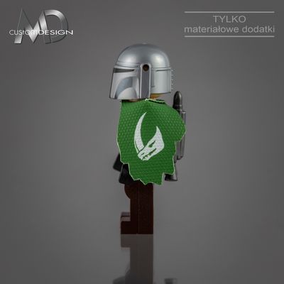 Clan Mudhorn cape i pauldron (kolor green)