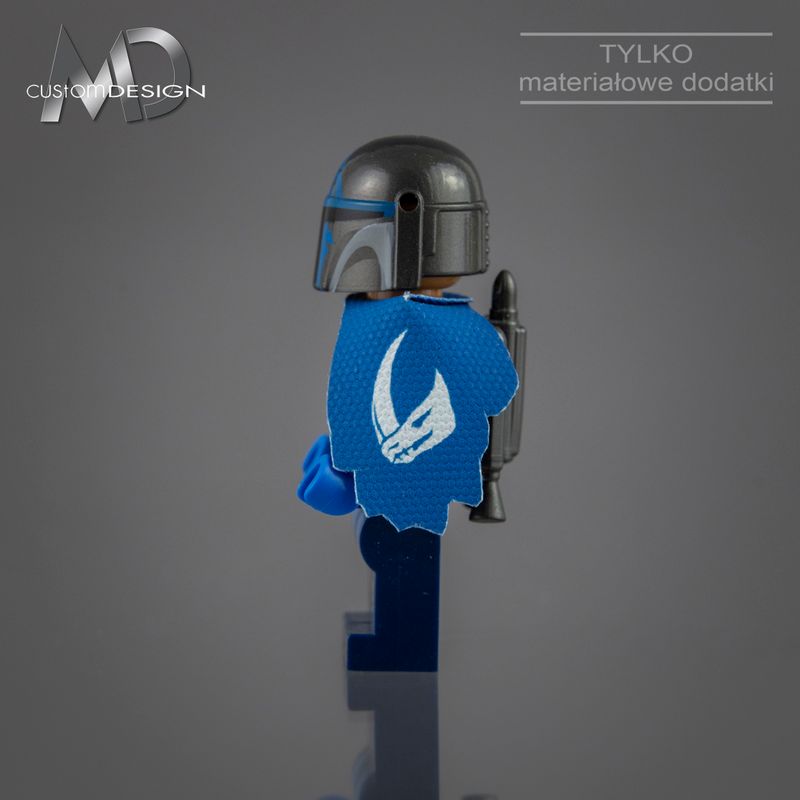 Clan Mudhorn cape i pauldron (kolor navy blue) Clan Mudhorn cape i pauldron (kolor navy blue)