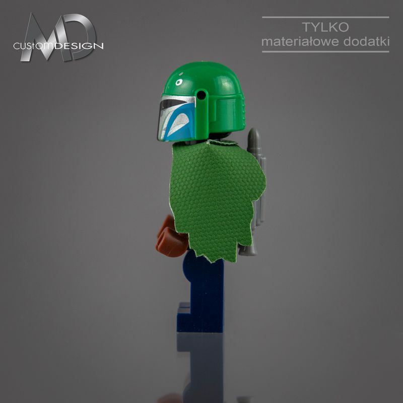 Cape i pauldron (kolor green)