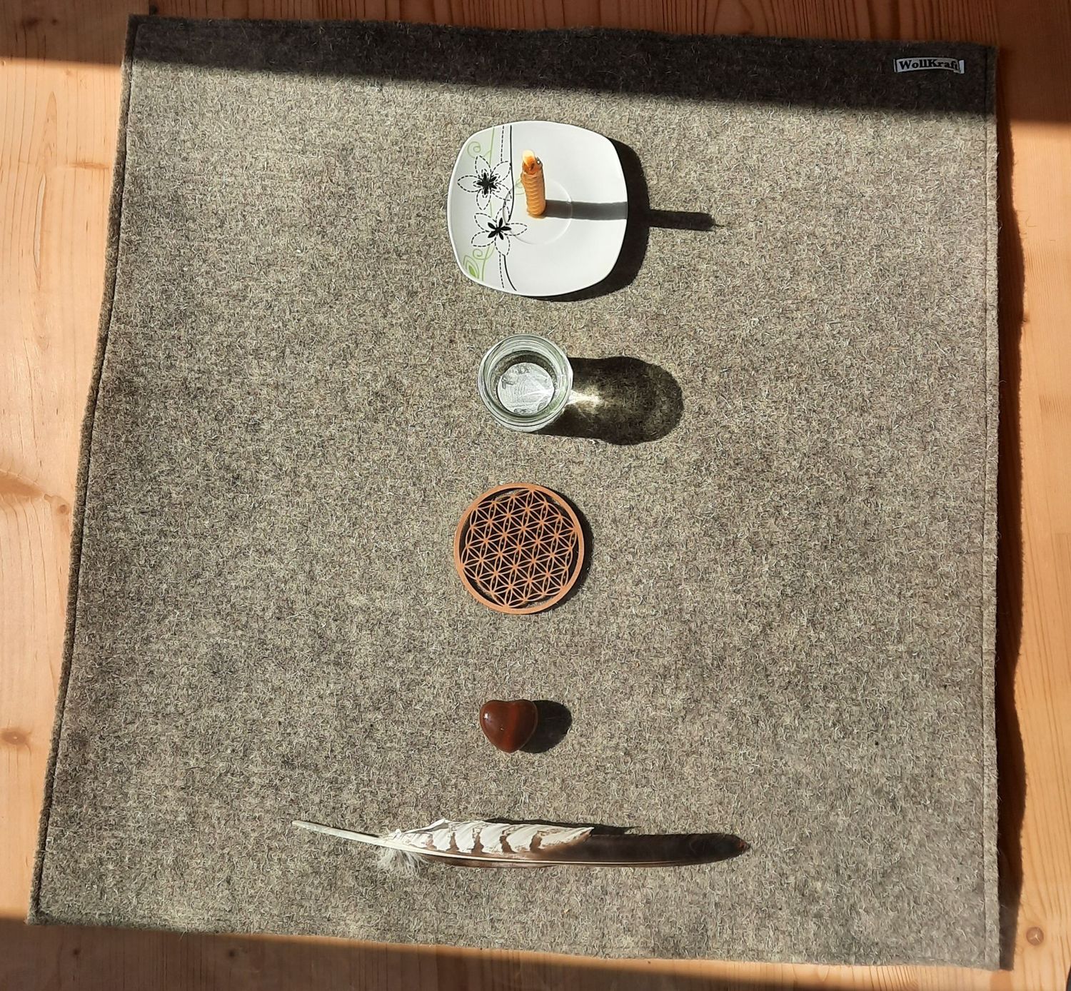 Meditationsunterlage