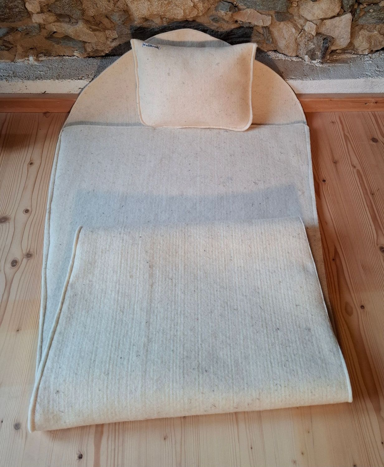 Schafwollschlafsack