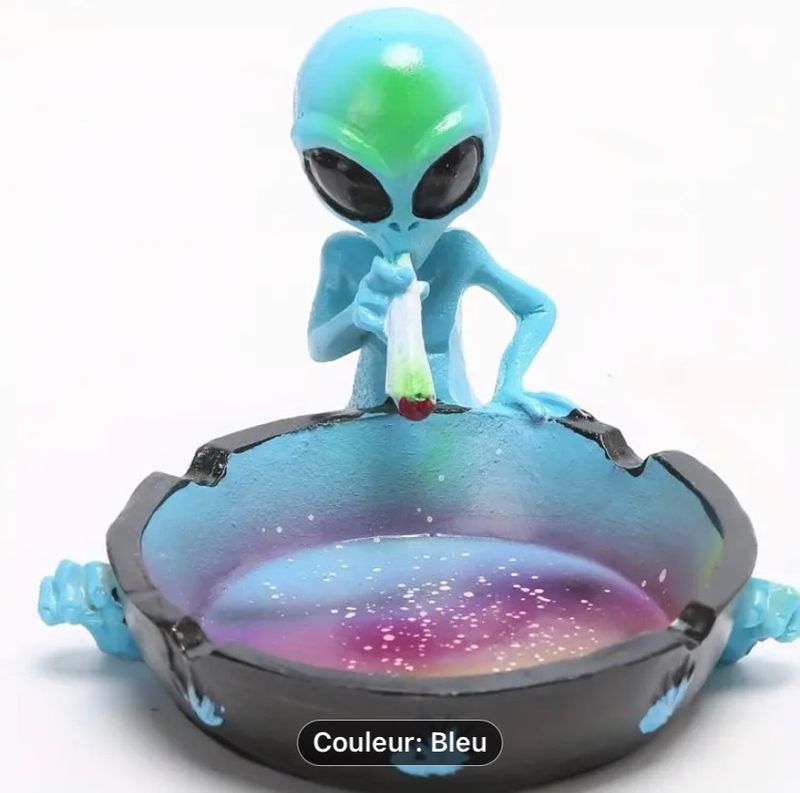 Cendrier E.T Bleu