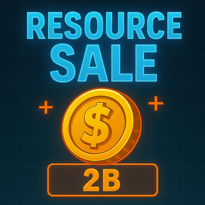 2 billion (2B) of a single resource