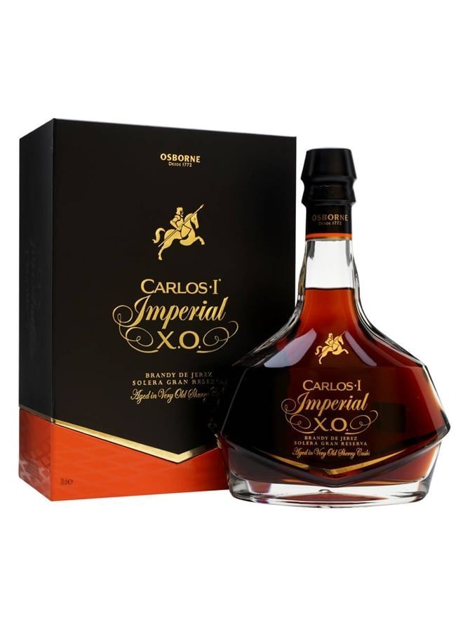 Carlos I Imperial X.O. Brandy De Jerez, Solera Gran Reserva