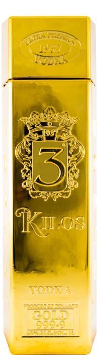 3 Kilos Gold 999.9 Premium Vodka 1L