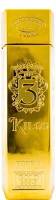 3 Kilos Gold 999.9 Premium Vodka 1L