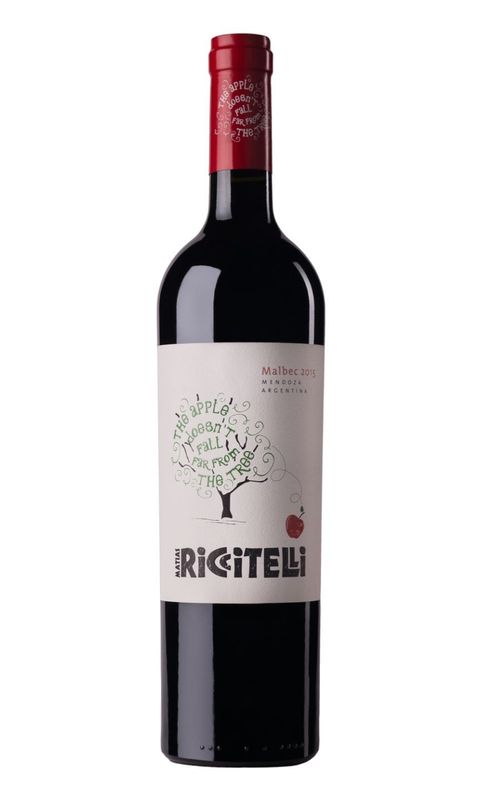 Matias Riccitelli The Apple Doesn'T Fall Far From The Tree Malbec