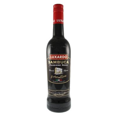 Luxardo Sambuca With Liquorice Liqueur Passione Nera