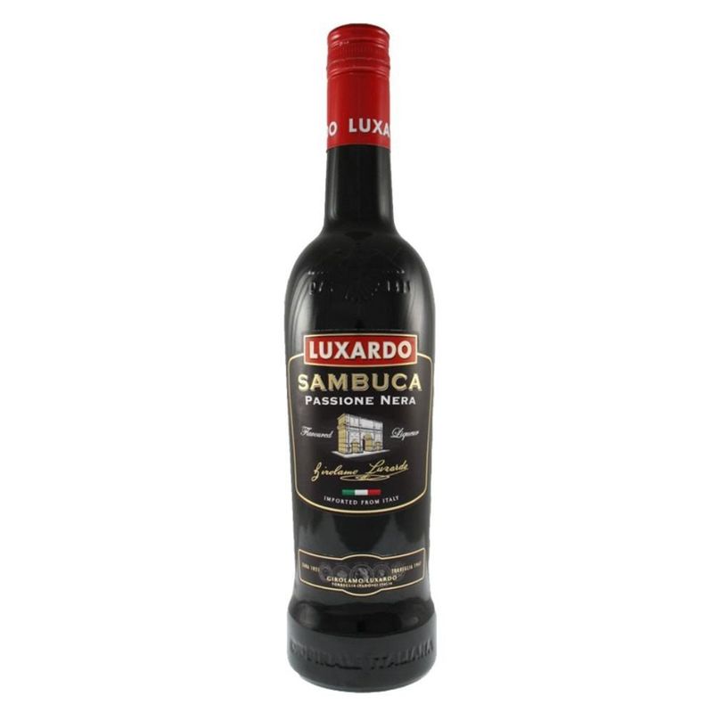 Luxardo Sambuca With Liquorice Liqueur Passione Nera