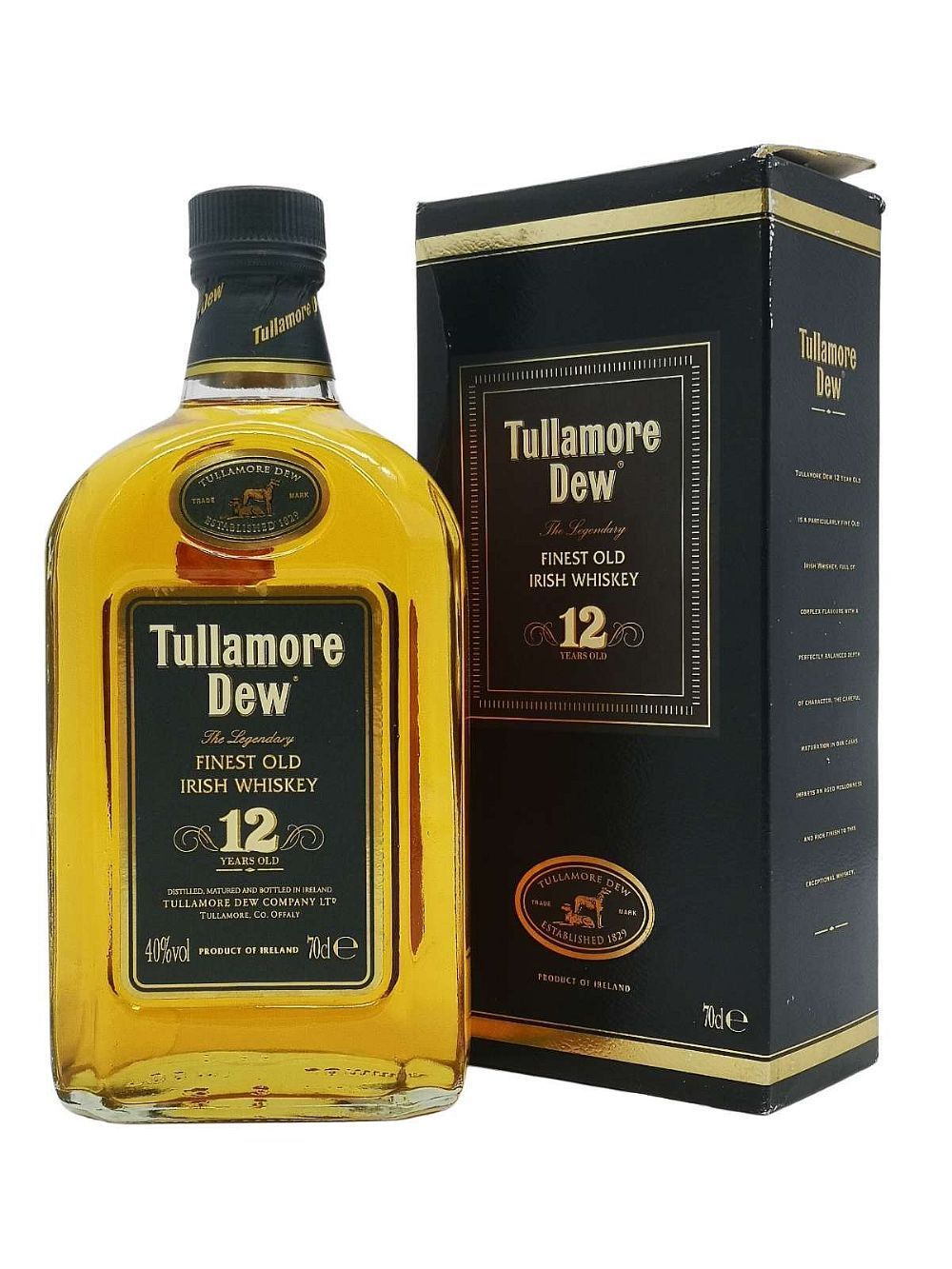 Tullamore Dew 12 Year - 'The Legendary' Finest Old Irish Whiskey