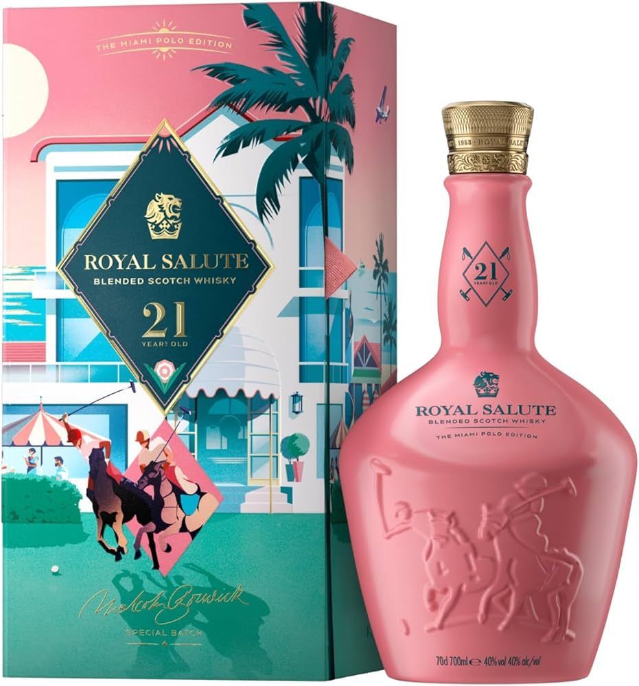 Royal Salute  21 year old the Miami Polo Edition