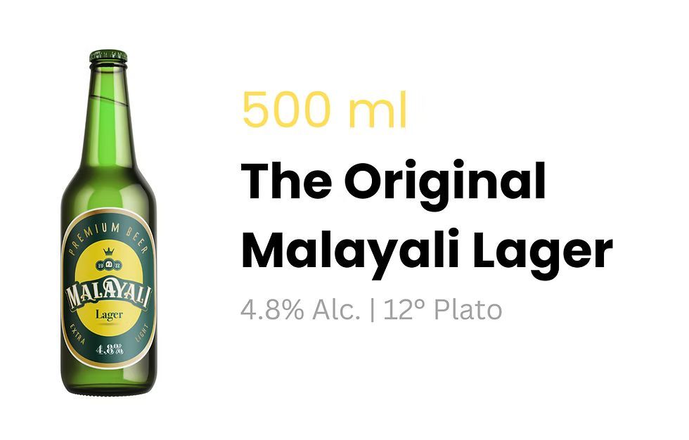 The Original Malayali Lager 500ml