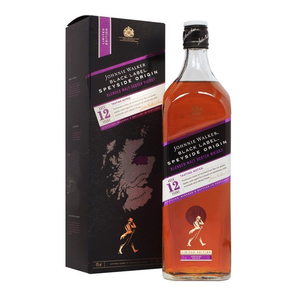 Johnnie Walker Black Label – Speyside Origin (12 Year Old, Limited Edition)