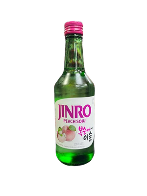 Jinro Peach Soju 350ml | Flavoured Korean Soju Jinro Peach Soju 350ml | Flavoured Korean Soju