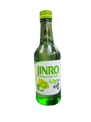 Jinro Green Grape Soju 350ml | Korean Flavoured Soju Jinro Green Grape Soju 350ml | Korean Flavoured Soju