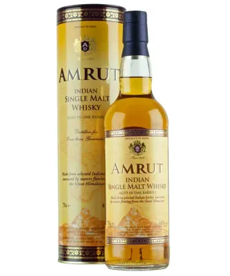 Amrut Indian Single Malt Whisky – 46% ABV – 70 cl