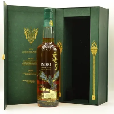 Indri Game of Thrones: House of Green – Indian Single Malt Whisky 46% ABV – 75cl