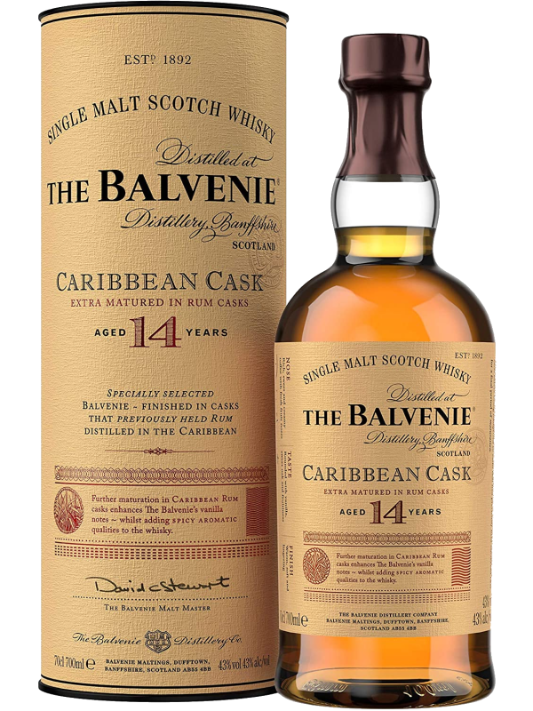 The Balvenie Caribbean Cask 14 Year Old Single Malt Whisky