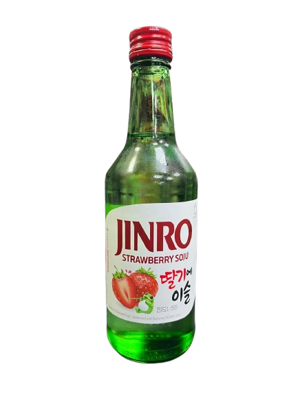 Jinro Strawberry Soju 350ml | Korean Strawberry Soju Jinro Strawberry Soju 350ml | Korean Strawberry Soju