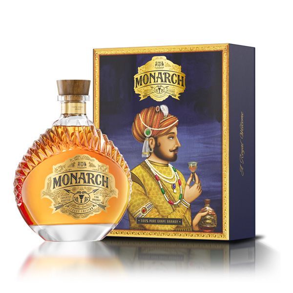 Monarch Legacy Edition 100% Pure Grape Brandy – Luxury Brandy 750 ml