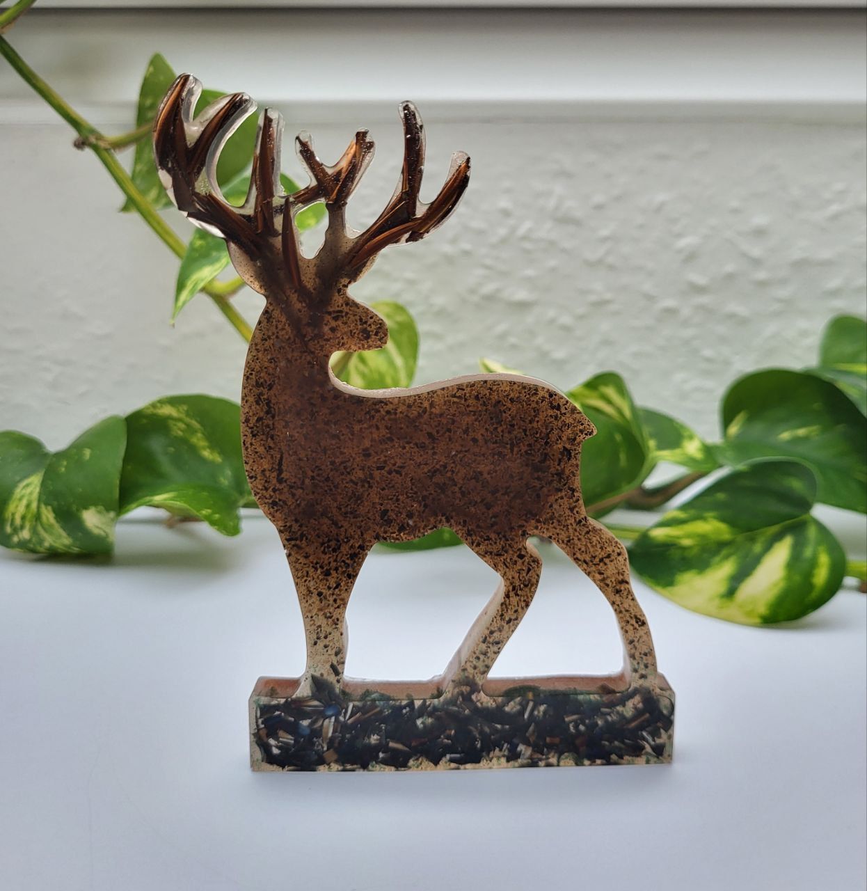 Orgonit Schattenwurf Hirsch