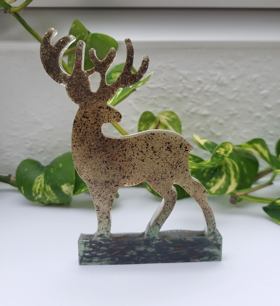 Orgonit Schattenwurf Hirsch