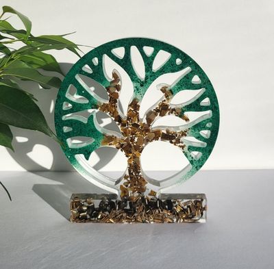 Orgonit Schattenwurf Lebensbaum