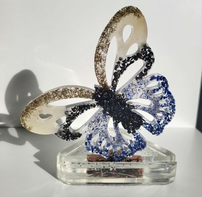 Orgonit Schattenwurf Schmetterling