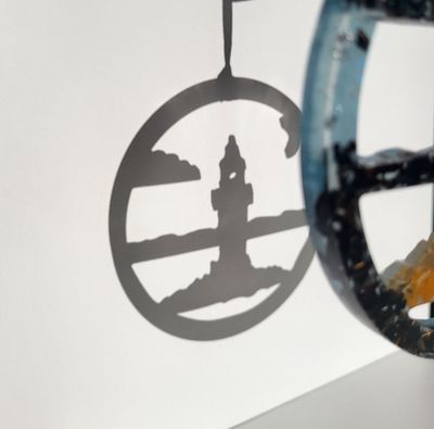 Orgonit Schattenwurf Leuchtturm