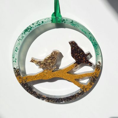 Orgonit Schattenwurf Vögel