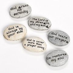 CROSSWORD POCKET TOKENS - 2"H - NC