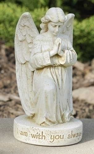 MEMORIAL ANGEL GARDEN W VERSE  5.5&quot;