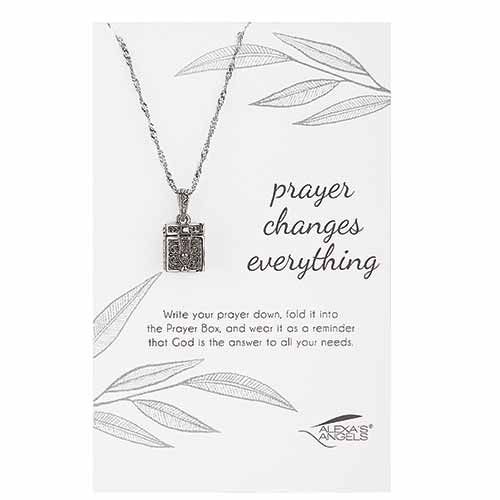 SQUARE PRAYER BOX NECKLACE - 18-20" ADJ-NC