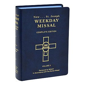 ST JOSEPH WEEKDAY VOL 2 MISSAL