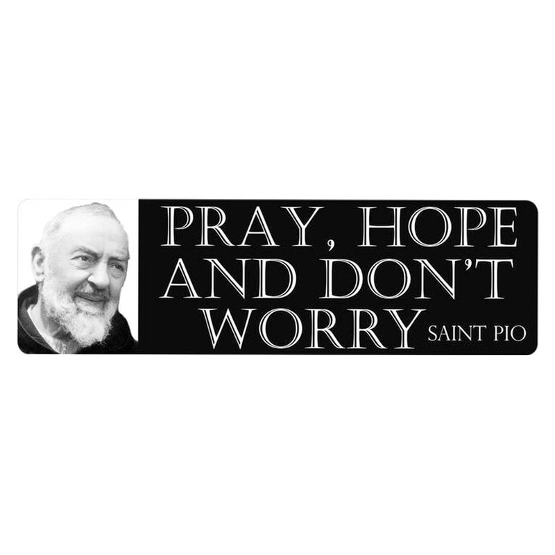 PADRE PIO CAR MAGNET - NC