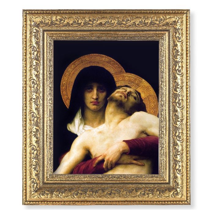 PIETA FRAME ANT-GLD 11.25&quot; X 12.25&quot; - NC