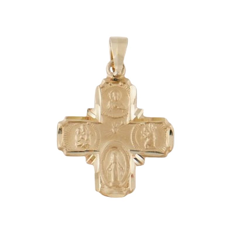 14KT FOUR WAY YELLOW GOLD - NC