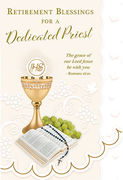 88422 PRIEST RETIREMENT CARD - NC